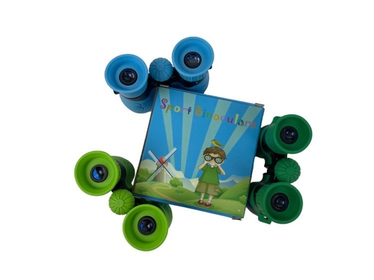 Toy Binoculars des enfants de RoHS, jumelles de taille de l'enfant 8x21 résistantes aux chocs