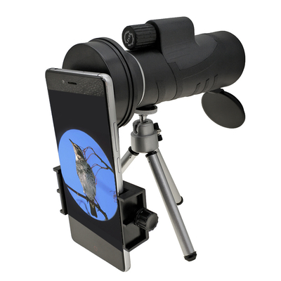 Télescope télescopique 12x50 de téléphone portable de caméra