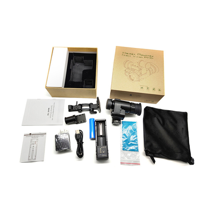télescope infrarouge de vision nocturne de 1x24mm, monoculaire de vision nocturne avec le bâti de casque