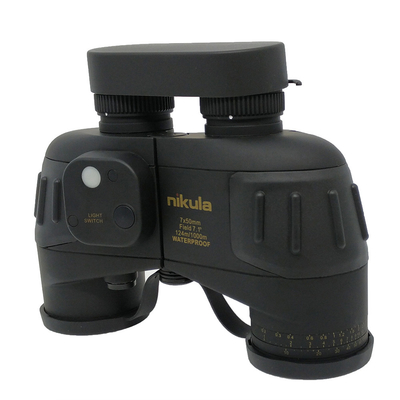 Télescope imperméable d'extérieur, 7x50 Marine Binoculars With Compass