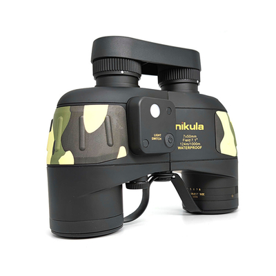 Le télescope militaire 7x50 de camouflage imperméabilisent Porro BAK4