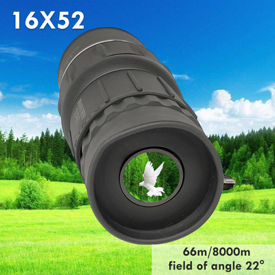 le bourdonnement 16x52 augmentant le télescope monoculaire, double optique monoculaire du foyer 16x52 bourdonnent télescope
