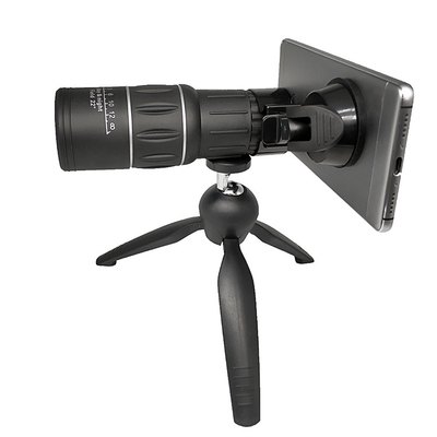 optique de foyer de bourdonnement portatif monoculaire de Smartphone du télescope 16x52 double