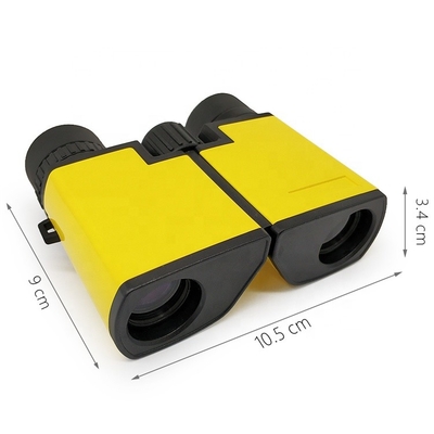 10x22 de haute résolution badine Toy Binoculars Bak 4 grands-angulaires portatifs de prisme