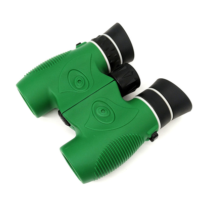 PVC de Toy Binoculars Green Food Grade des enfants 10x22 extérieurs