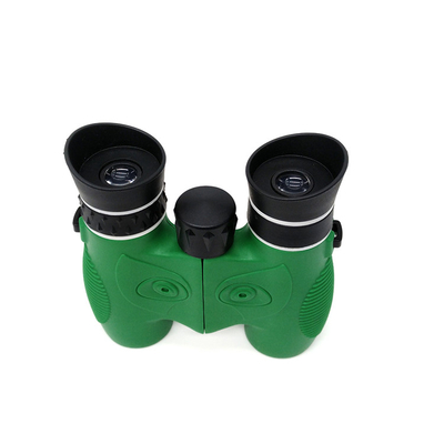 PVC de Toy Binoculars Green Food Grade des enfants 10x22 extérieurs
