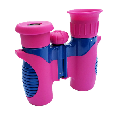 Jumelles compactes 6X 8X 10X de garçon de filles de cadeau de preuve de choc