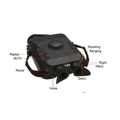 Jumelles refroidies imperméables IP68 d'imageur thermique